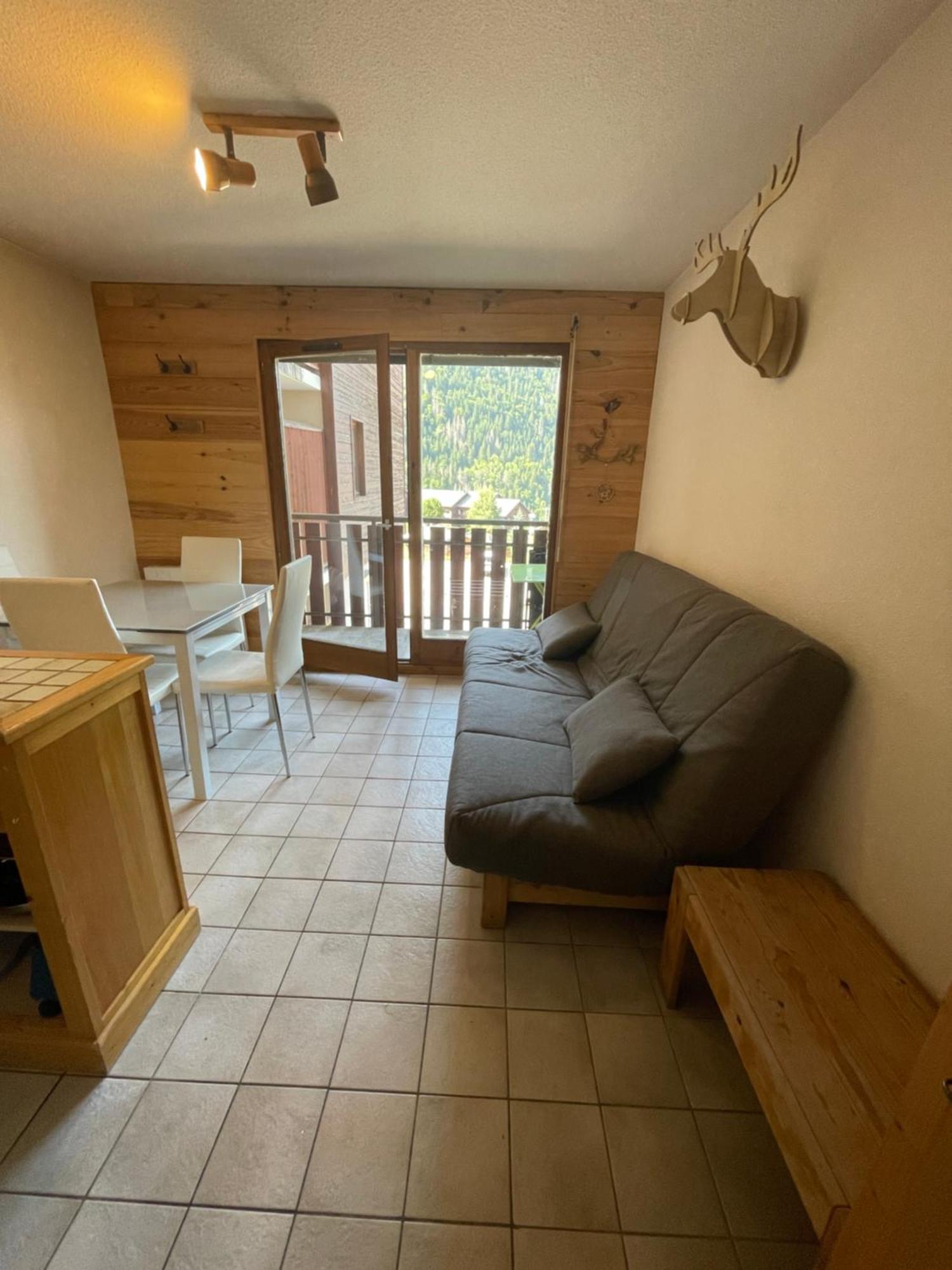 Le Pied Des Pistes A13, Joli Studio Tout Confort 4 Pers, Vue Vallee Imprenable, Draps Non Compris Saint-Jean-dʼAulps Kültér fotó
